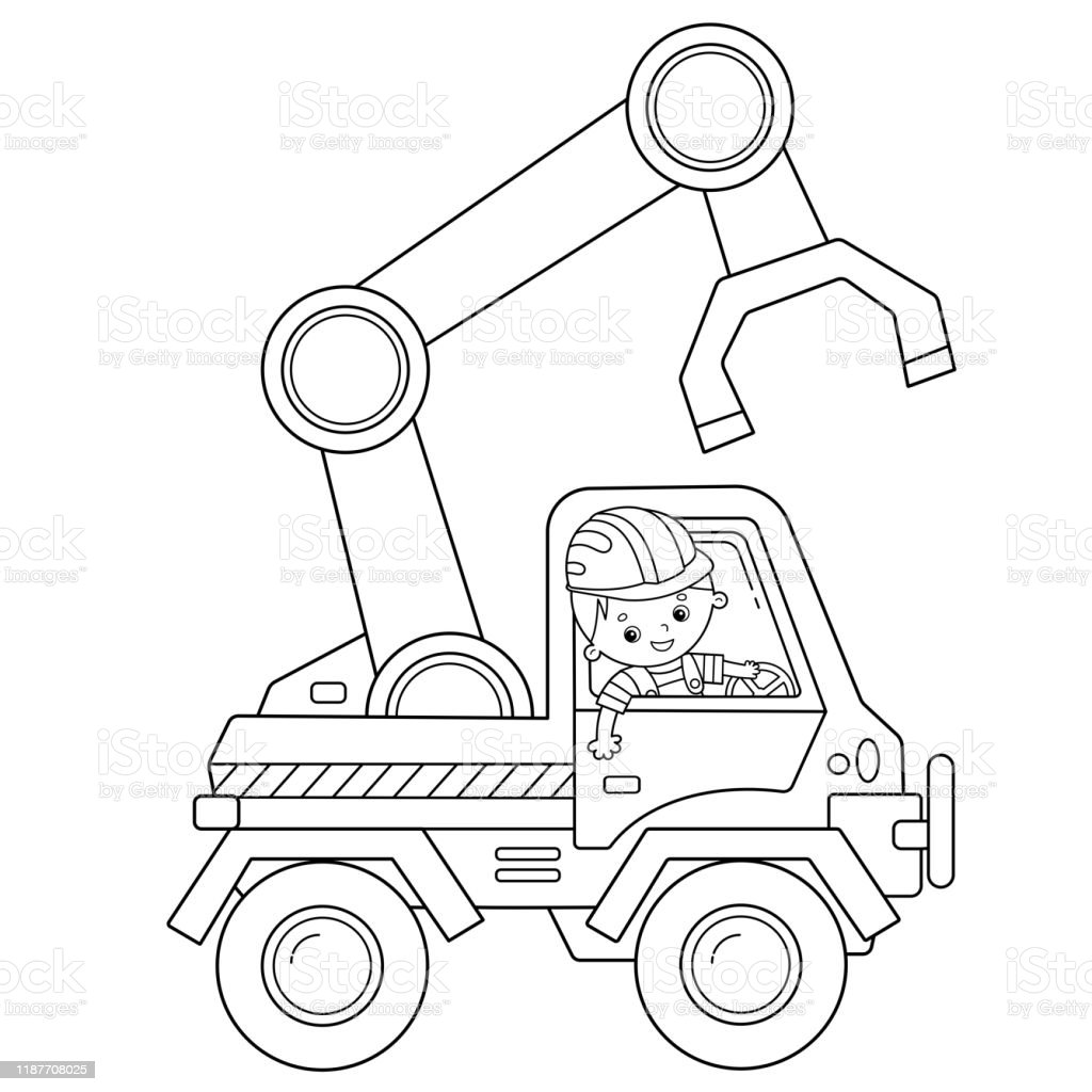 Lifted Truck outline