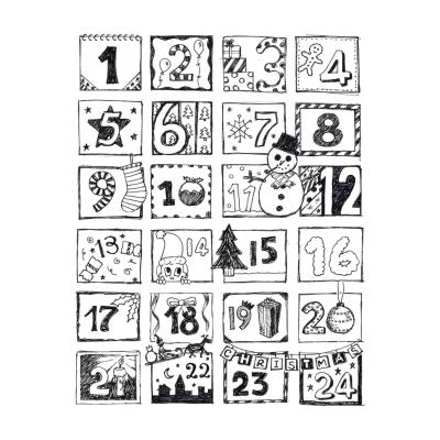 распечатать адвент календарь с заданиями для детейадвент календарь распечатать шаблон 31 день