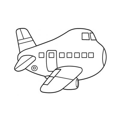  раскраски онлайн нарисуй детскую картинку самолет