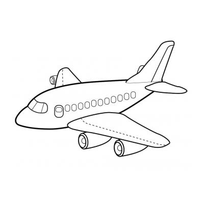  картинка самолет для детского сада