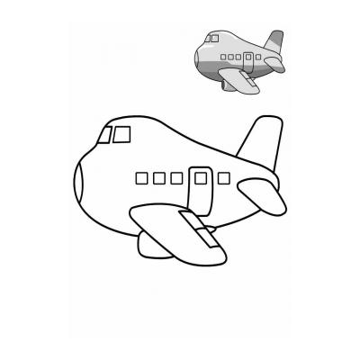  мини самолет рисунок
