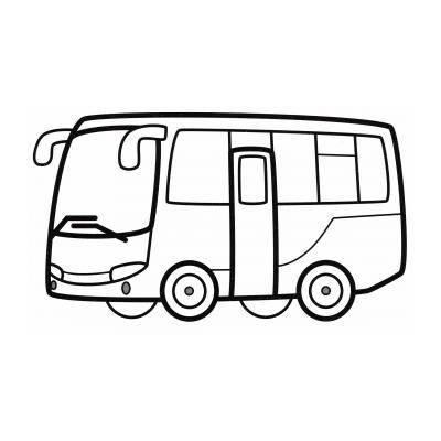  картинка автобуса для детей