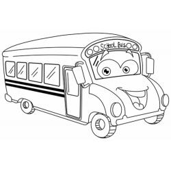  раскраски для мальчиков автобусы