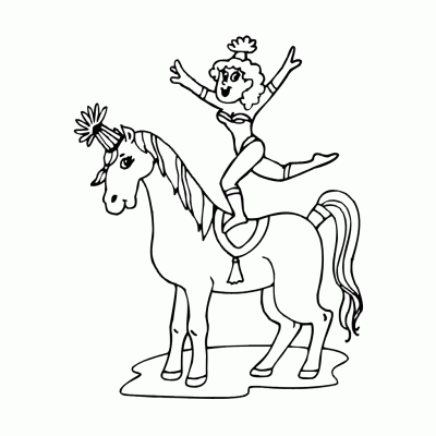 Цирковая лошадка