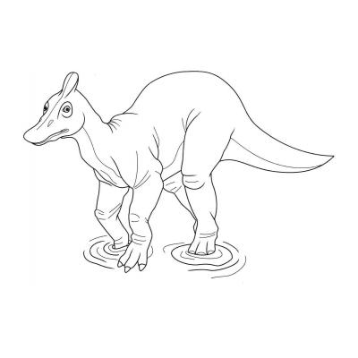  Интересный динозавр