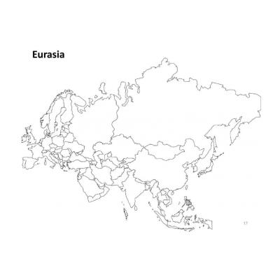 раскраска Евразия