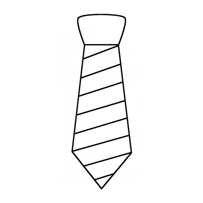 Раскраски галстук - распечатать, скачать бесплатно