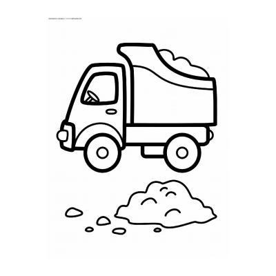  картинки грузовик для детей