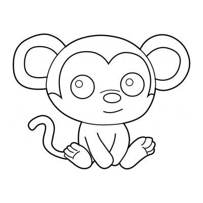  Милая обезьяна