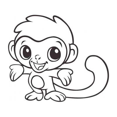  Милая обезьяна