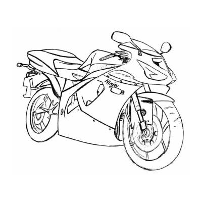  мотоцикл картинки для детей