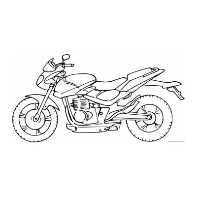  военный мотоцикл раскраска