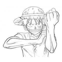 Раскраска One Piece