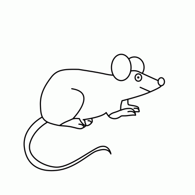  Раскрасить мышку