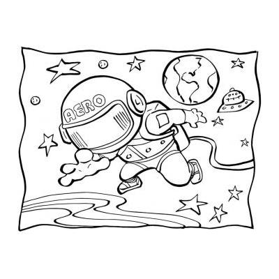 Раскраски День Космонавтики - распечатать, скачать бесплатно