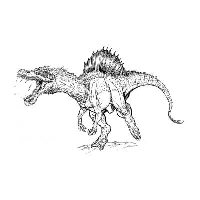  Опасный спинозавр