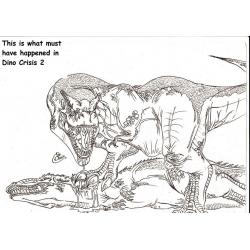  Как раскрасить спинозавра