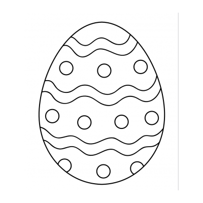 Пасхальные вытынанки яйца