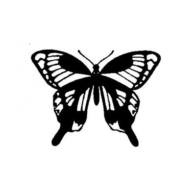 Трафарет бабочки 