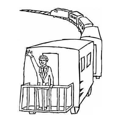  рисунок вагон